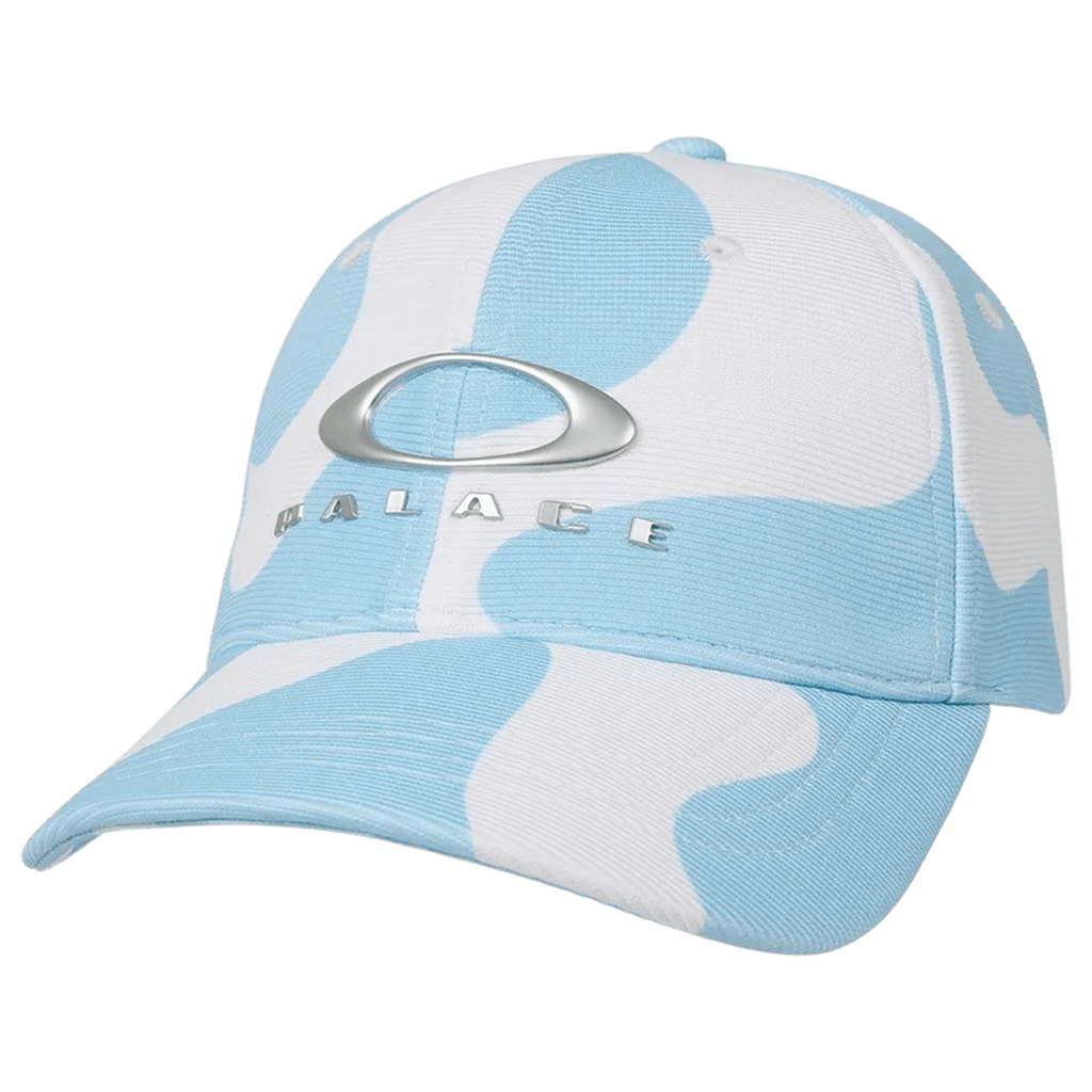 Palace x Oakley 6-Panel Hat 'Cloud' — Kick Game Palace x Oakley 6-Panel Hat 'Cloud' — Kick Game