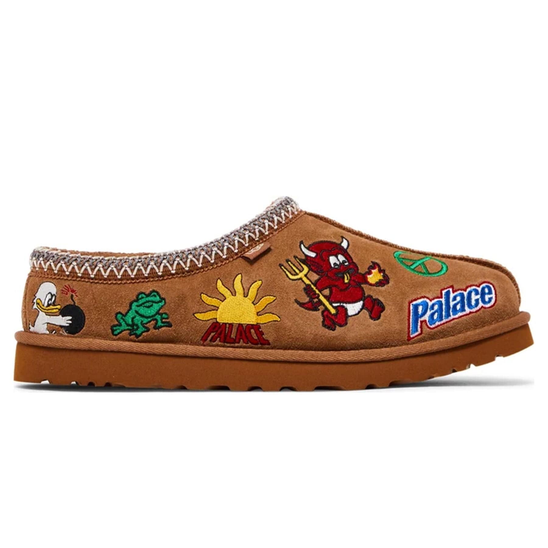 Palace x UGG Tasman Slipper 'Chestnut' — Kick Game Palace x UGG Tasman Slipper 'Chestnut' — Kick Game