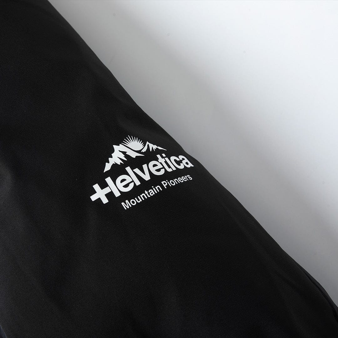 Helvetica Mountain Pioneers Queyras Hooded Down Jacket - Kick Game