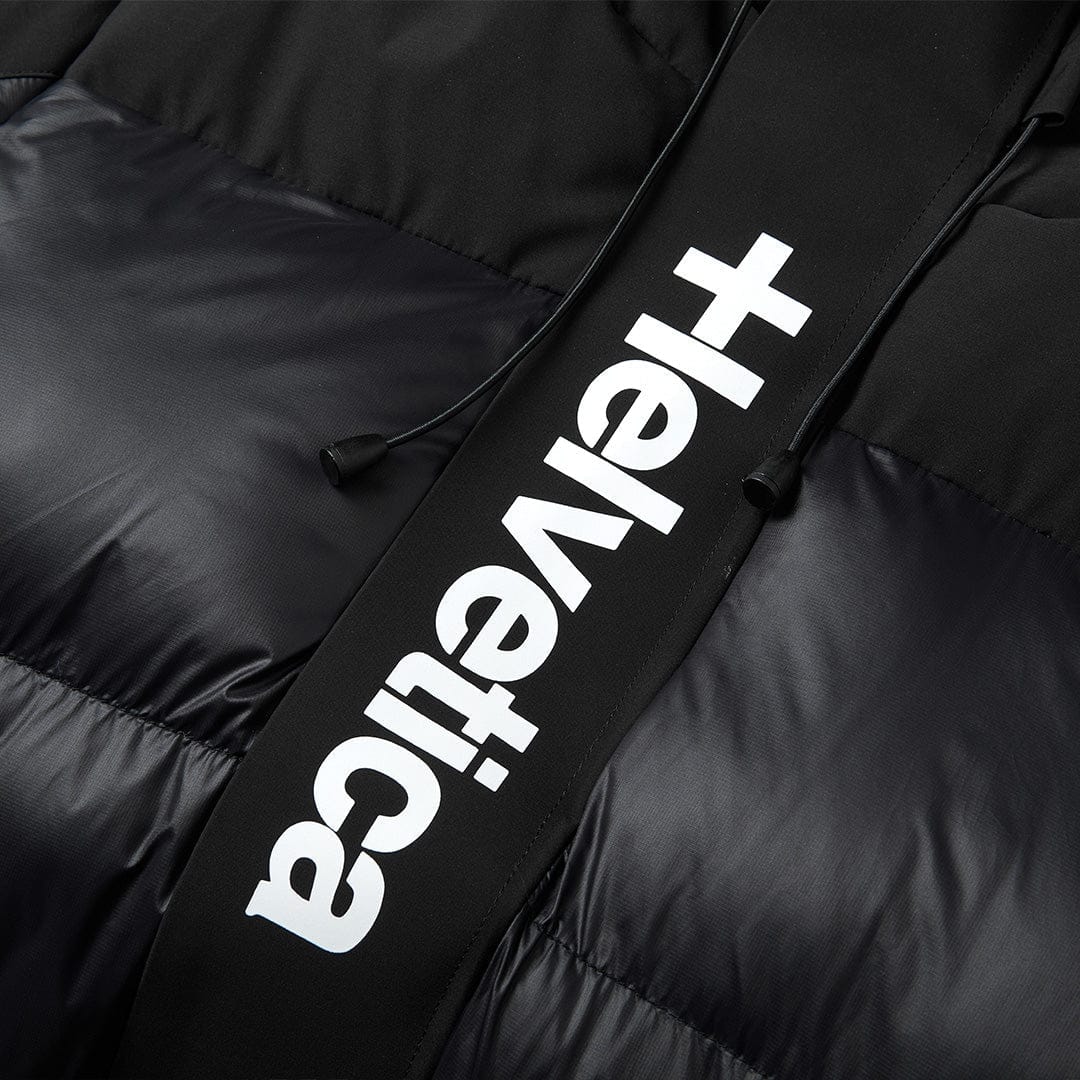 Helvetica Mountain Pioneers Queyras Hooded Down Jacket - Kick Game