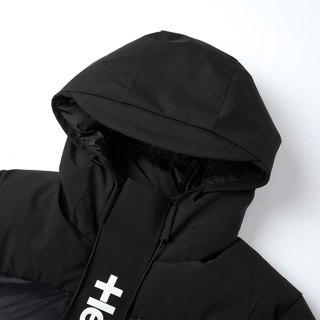 Helvetica Mountain Pioneers Queyras Hooded Down Jacket - Kick Game