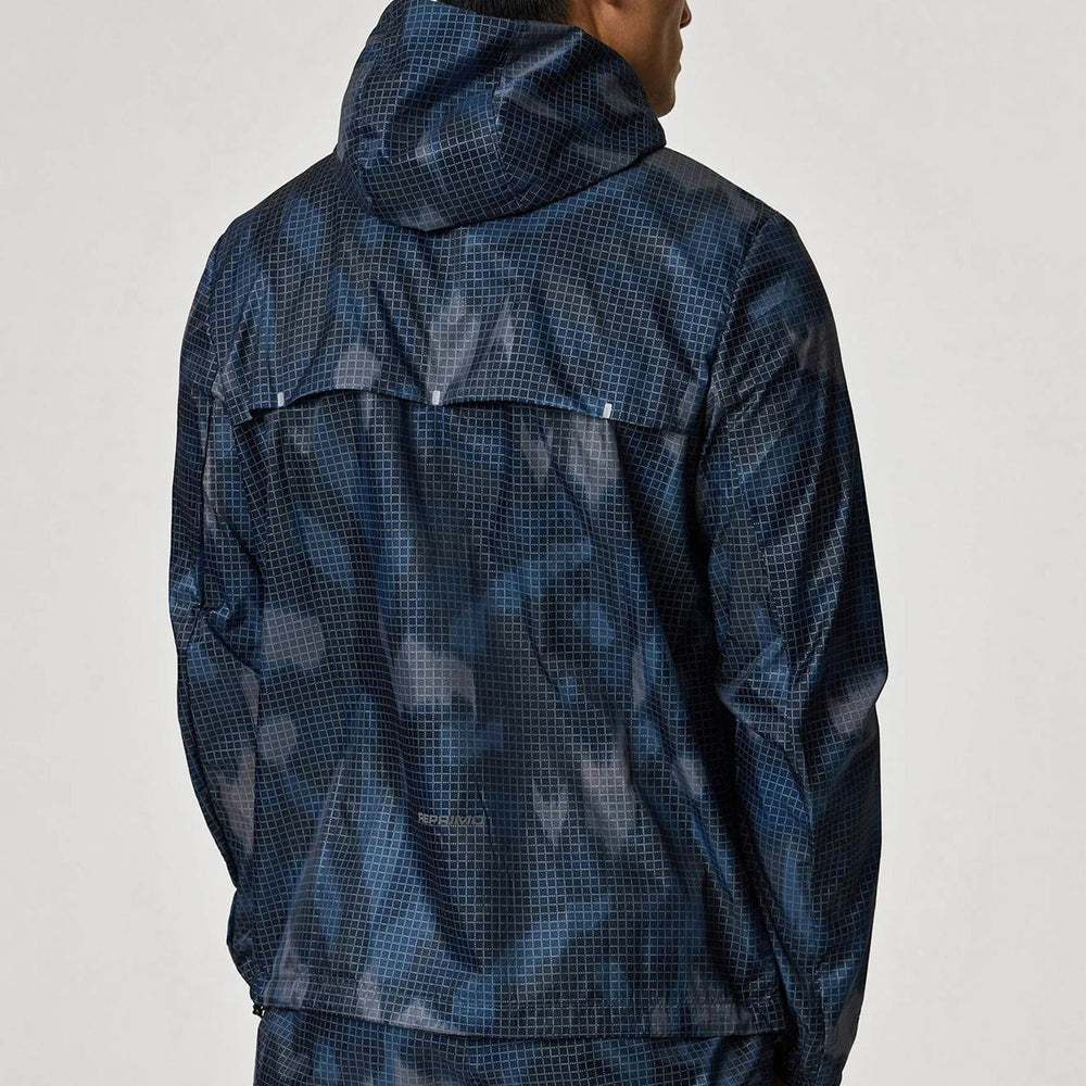 Reprimo Tide Windbreaker Jacket 'Navy'