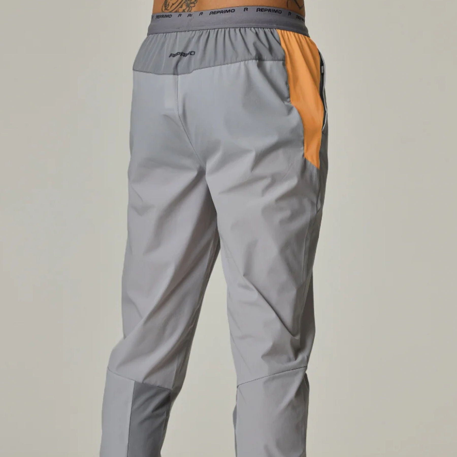 Reprimo Flight Pants 'Grey / Orange' - Kick Game