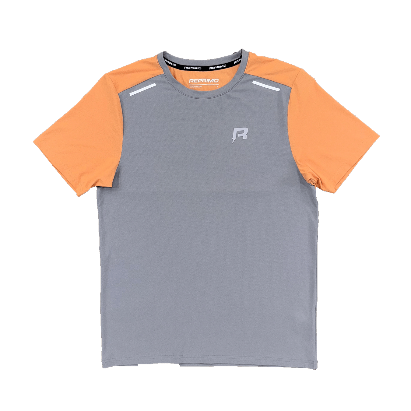 Reprimo Flight Tee 'Grey / Orange' - Kick Game