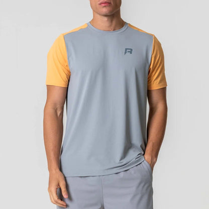 Reprimo Flight Tee 'Grey / Orange' - Kick Game