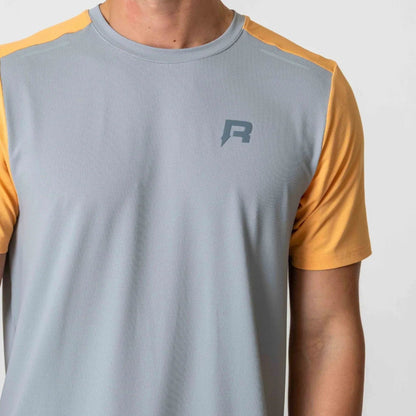 Reprimo Flight Tee 'Grey / Orange' - Kick Game