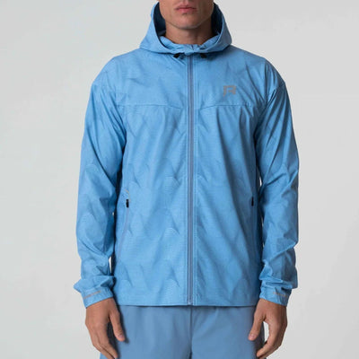 Reprimo Ripple Windbreaker Jacket 'Sky Blue' - Kick Game