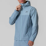 Reprimo Nova Windbreaker Jacket 'Aqua Dusky Blue'