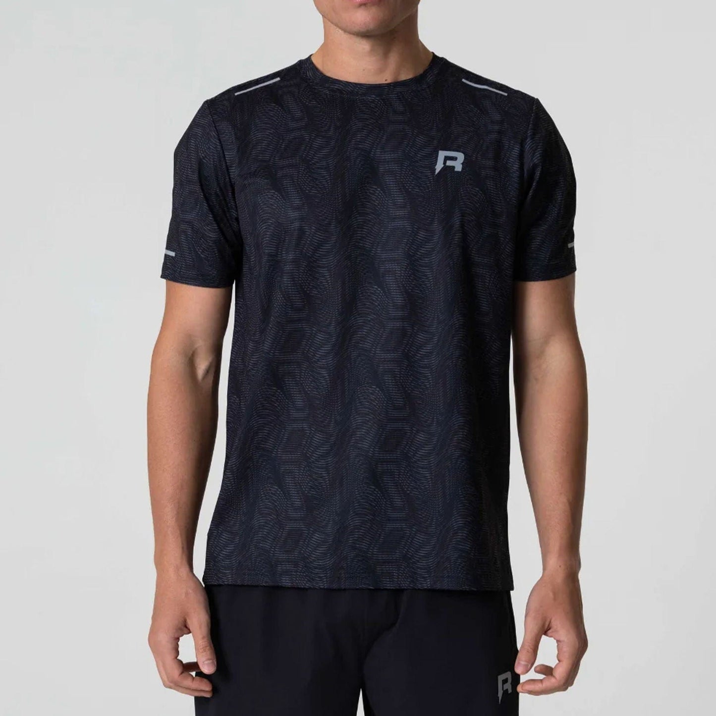 Reprimo Ripple Tee 'Black' - Kick Game