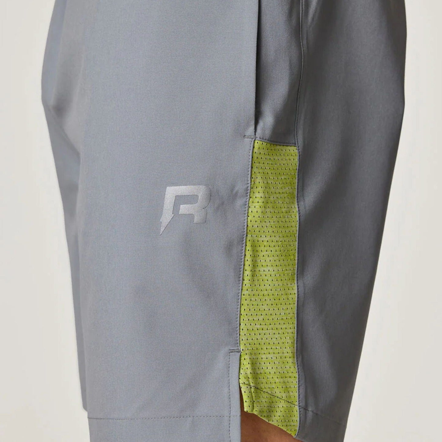Reprimo Track Short 'Grey / Volt' - Kick Game