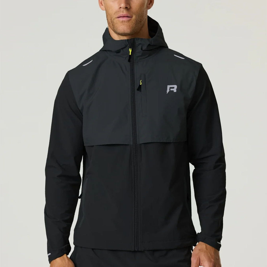 Reprimo Summit Windbreaker Jacket 'Black Volt' - Kick Game