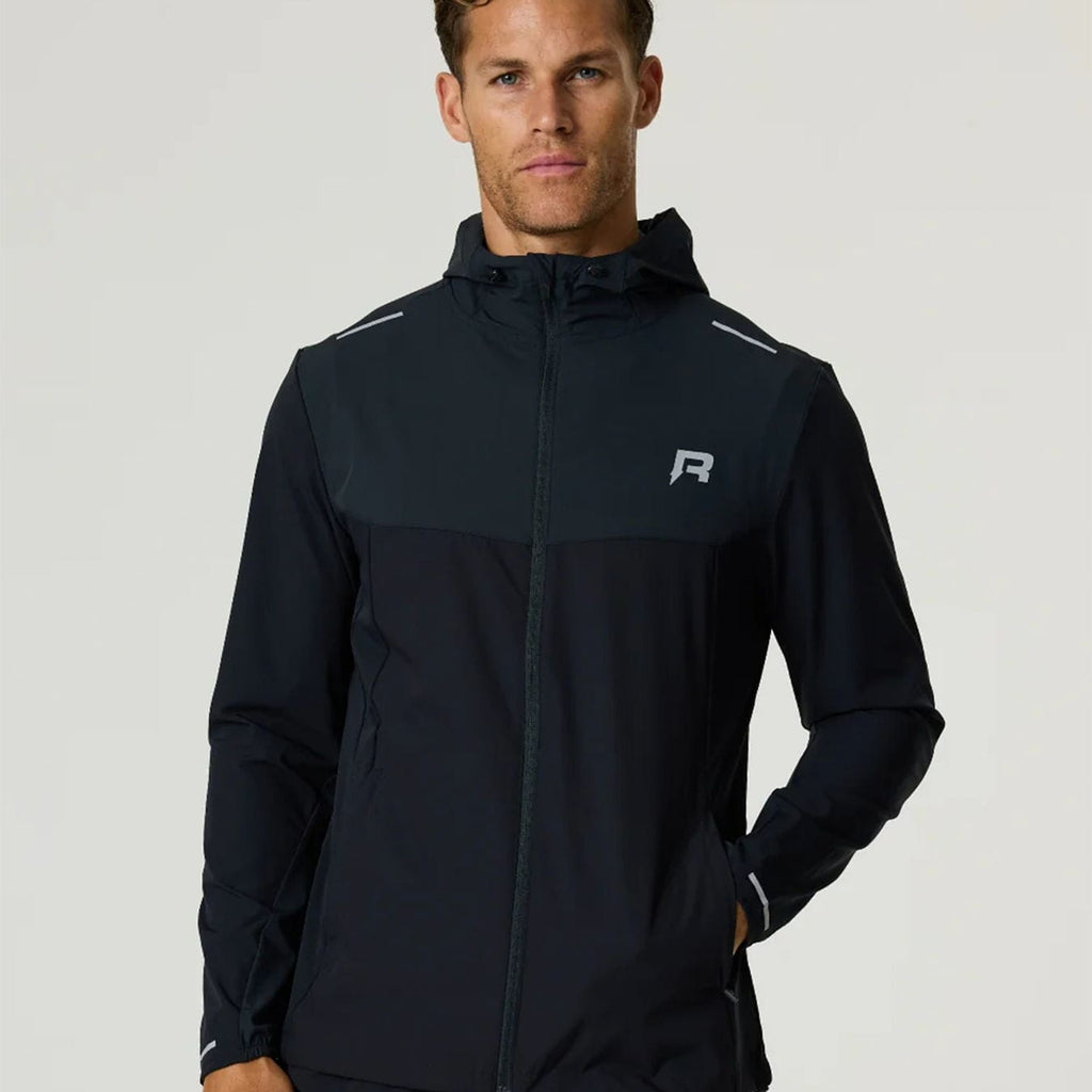 Reprimo Flight Windbreaker Jacket 'Black Meteorite' - Kick Game
