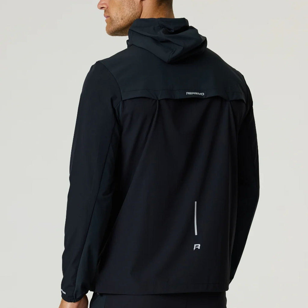 Reprimo Flight Windbreaker Jacket 'Black Meteorite' - Kick Game