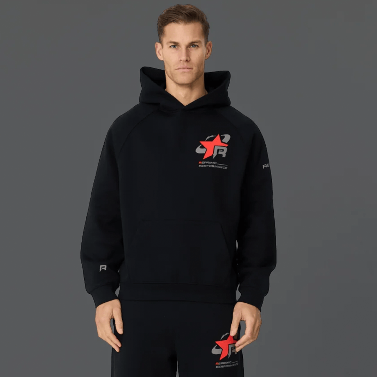 Reprimo Collective RP Hoodie 'Black' - Kick Game