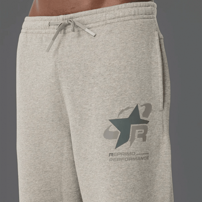 Reprimo Collective RP Cuffed Joggers 'Grey Marl' - Kick Game