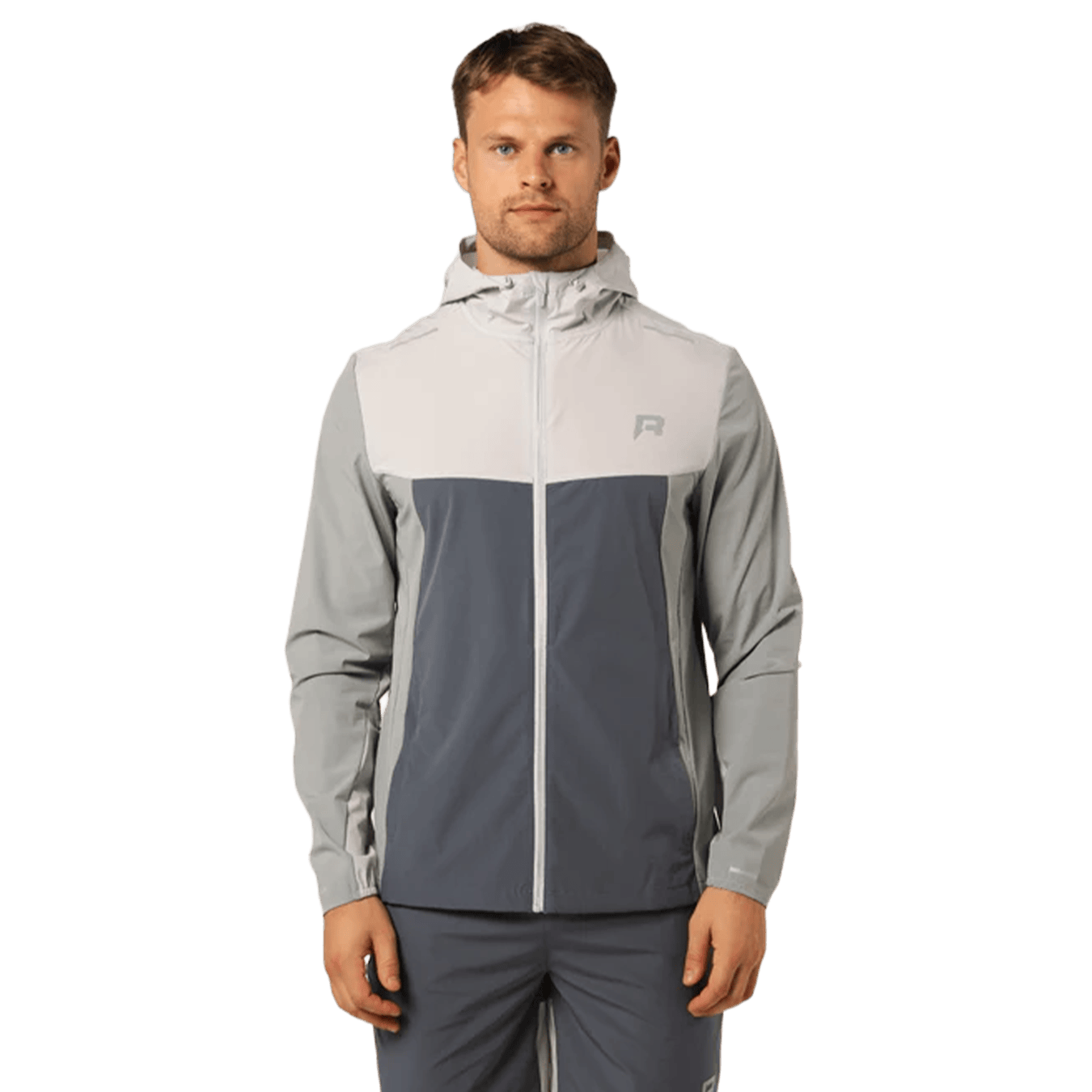Reprimo Flight Windbreaker Jacket 'Vapor Blue Turbulence' - Kick Game