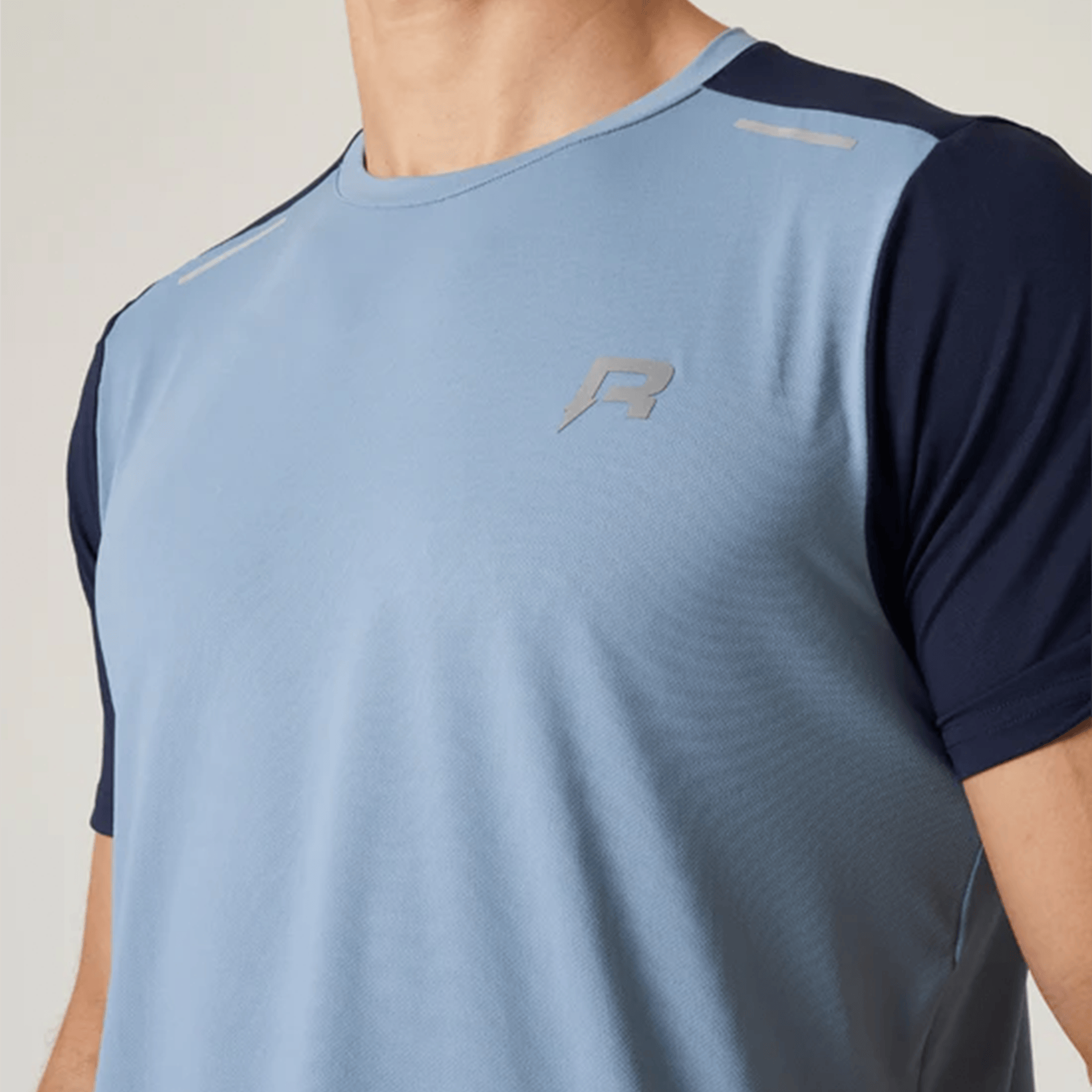 Reprimo Flight T-Shirt 'Dusty Blue Navy' - Kick Game