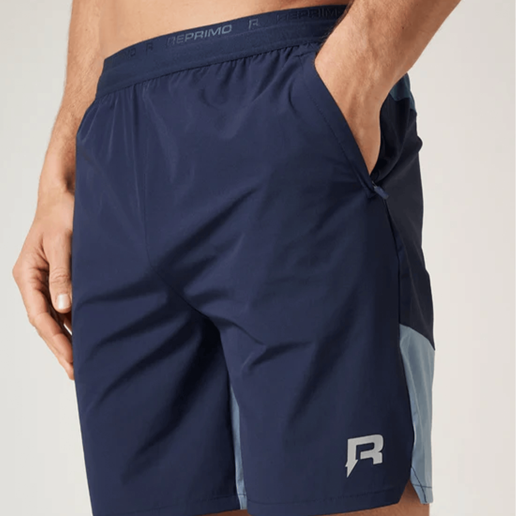 Reprimo Flight Shorts 'Dusty Blue Navy' - Kick Game