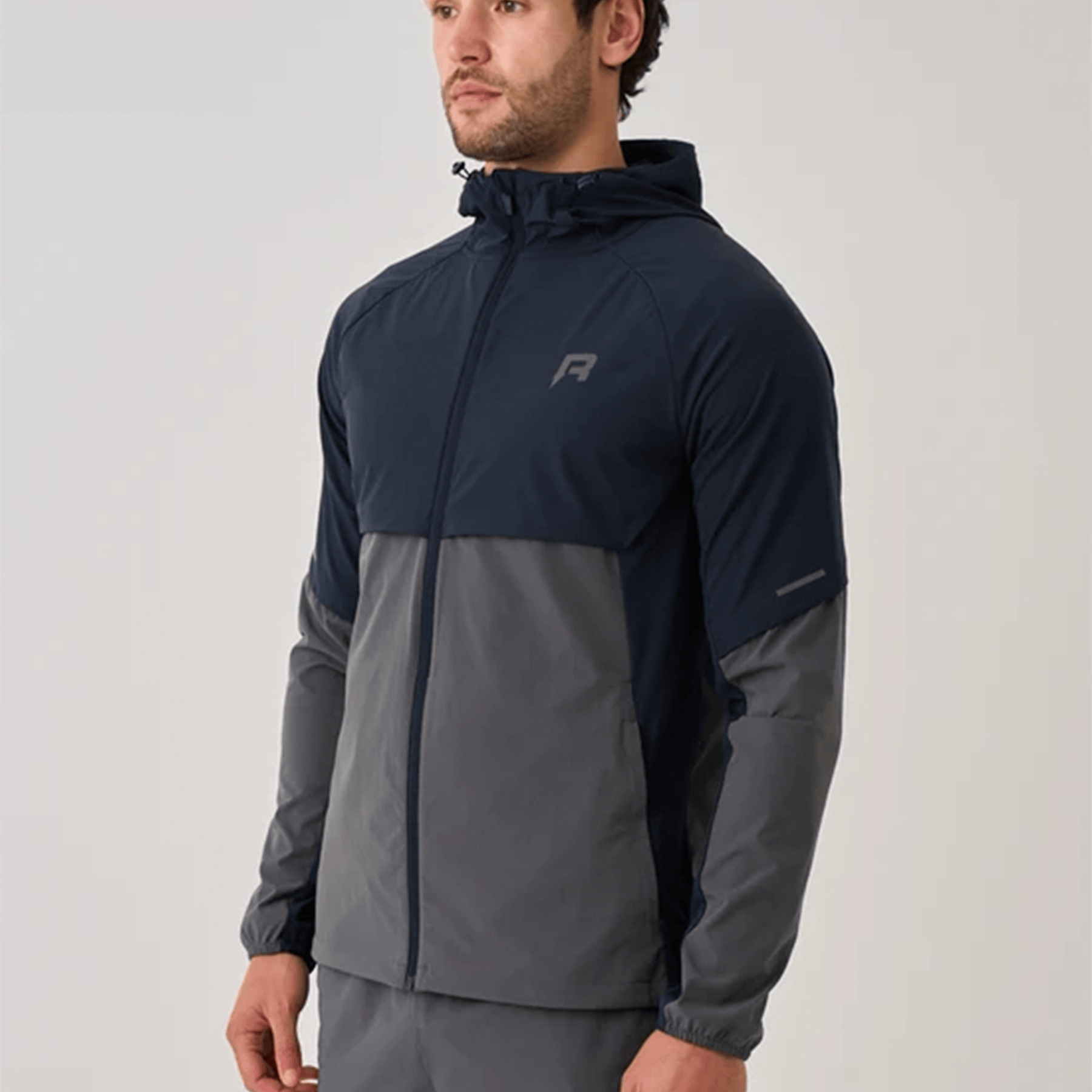 Reprimo Vortex Windbreaker Jacket 'Vulcan Slate' - Kick Game