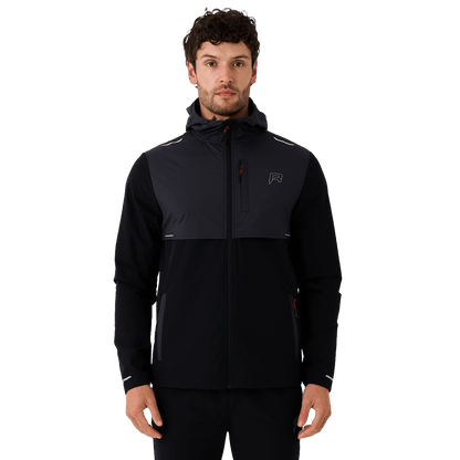Reprimo Summit Windbreaker Jacket 'Black Red' - Kick Game
