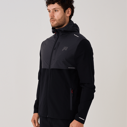 Reprimo Summit Windbreaker Jacket 'Black Red' - Kick Game