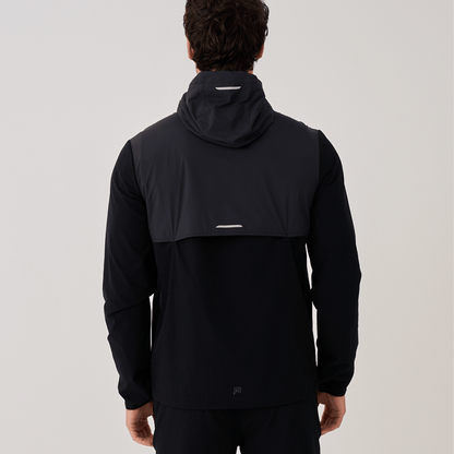Reprimo Summit Windbreaker Jacket 'Black Red' - Kick Game