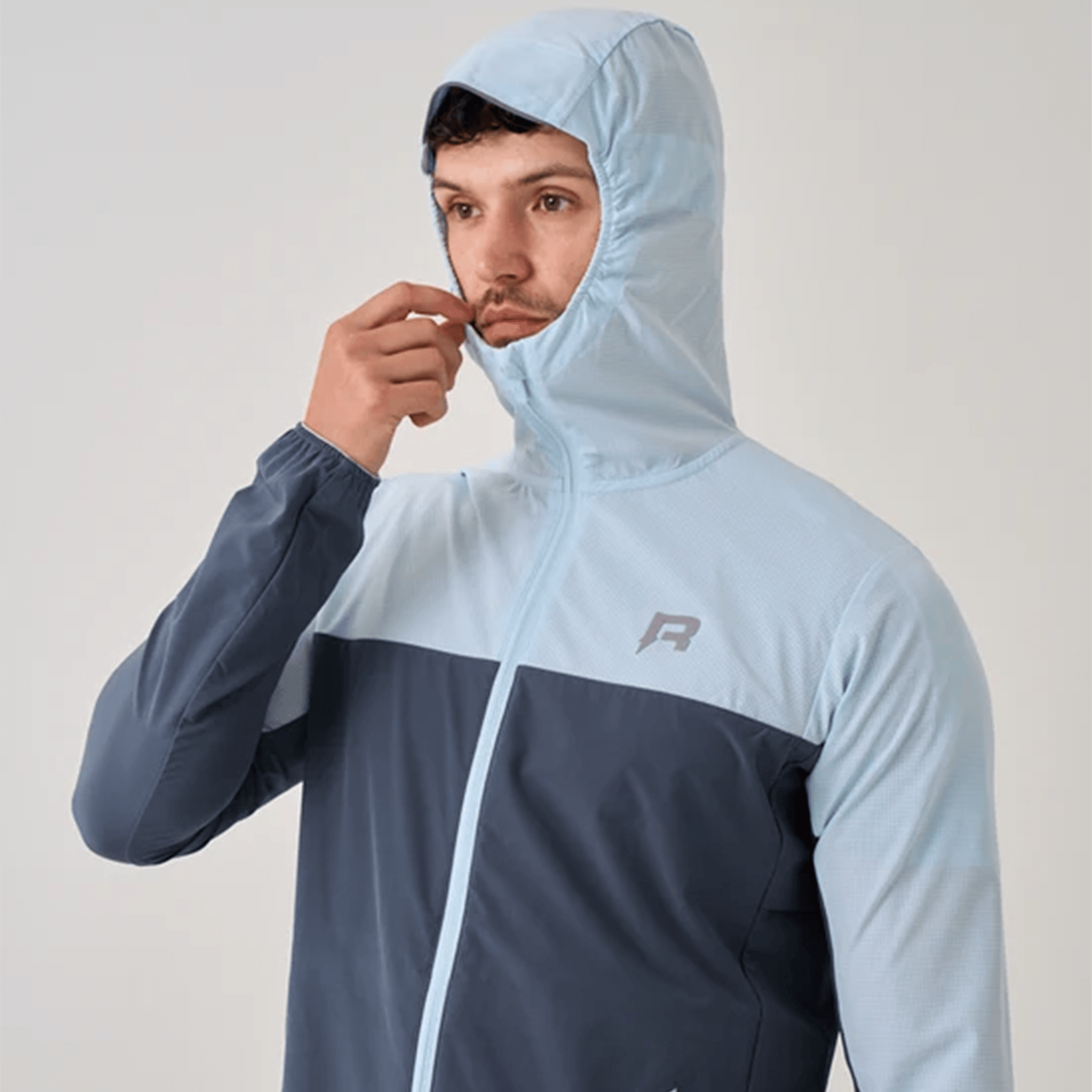 Reprimo Nova Light Jacket 'Sky Blue Turbulence' - Kick Game