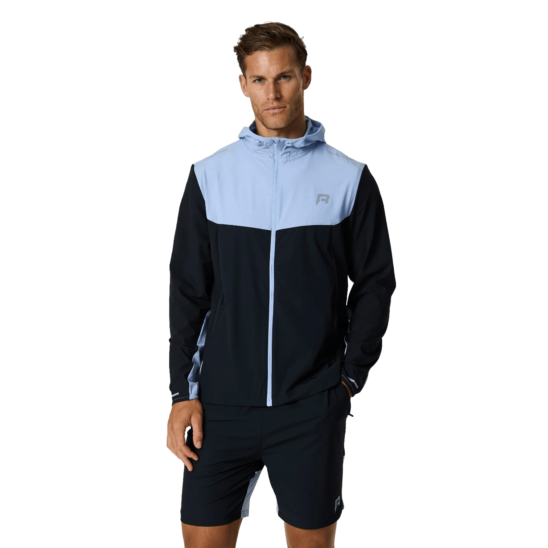 Reprimo Flight Windbreaker Jacket 'Black Dusky Sky' - Kick Game