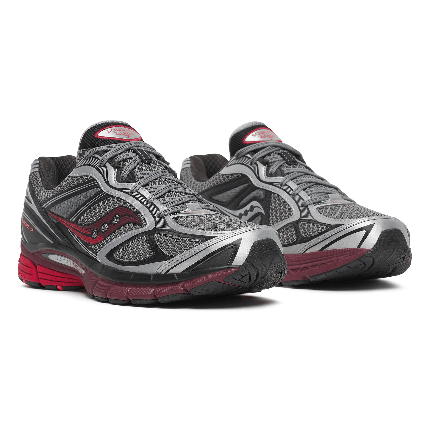 Saucony Progrid Guide 7 'Silver Maroon' - Kick Game