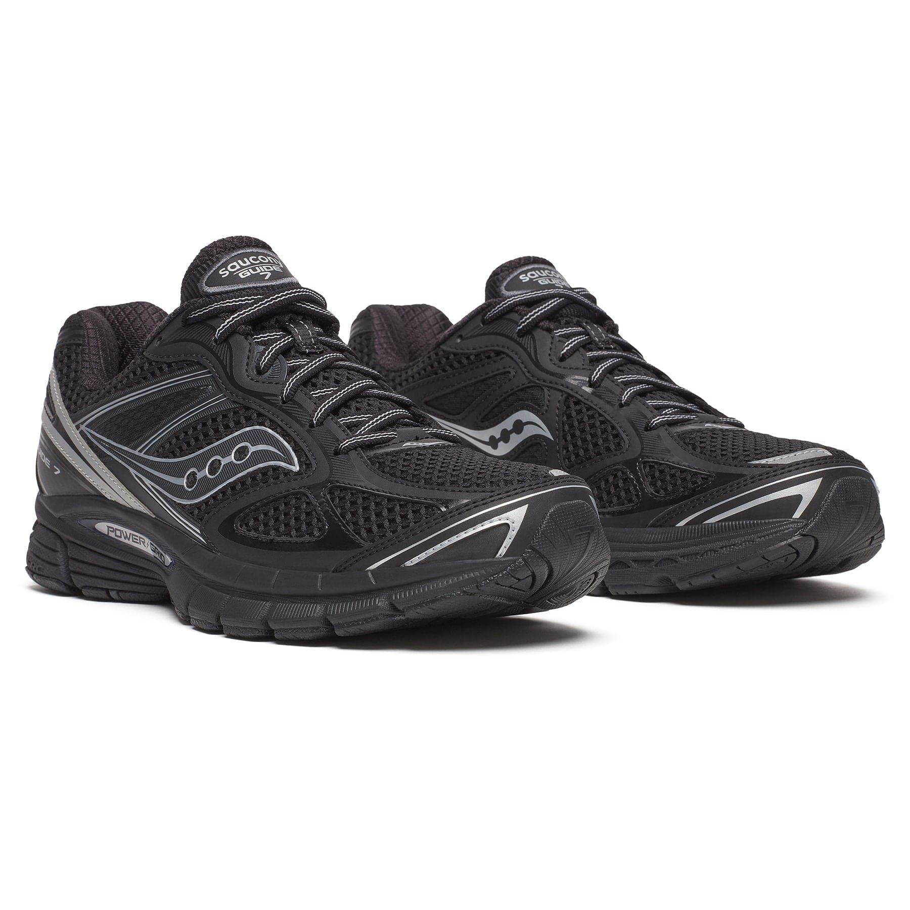 Saucony ProGrid Guide 7 'Black Silver' - Kick Game