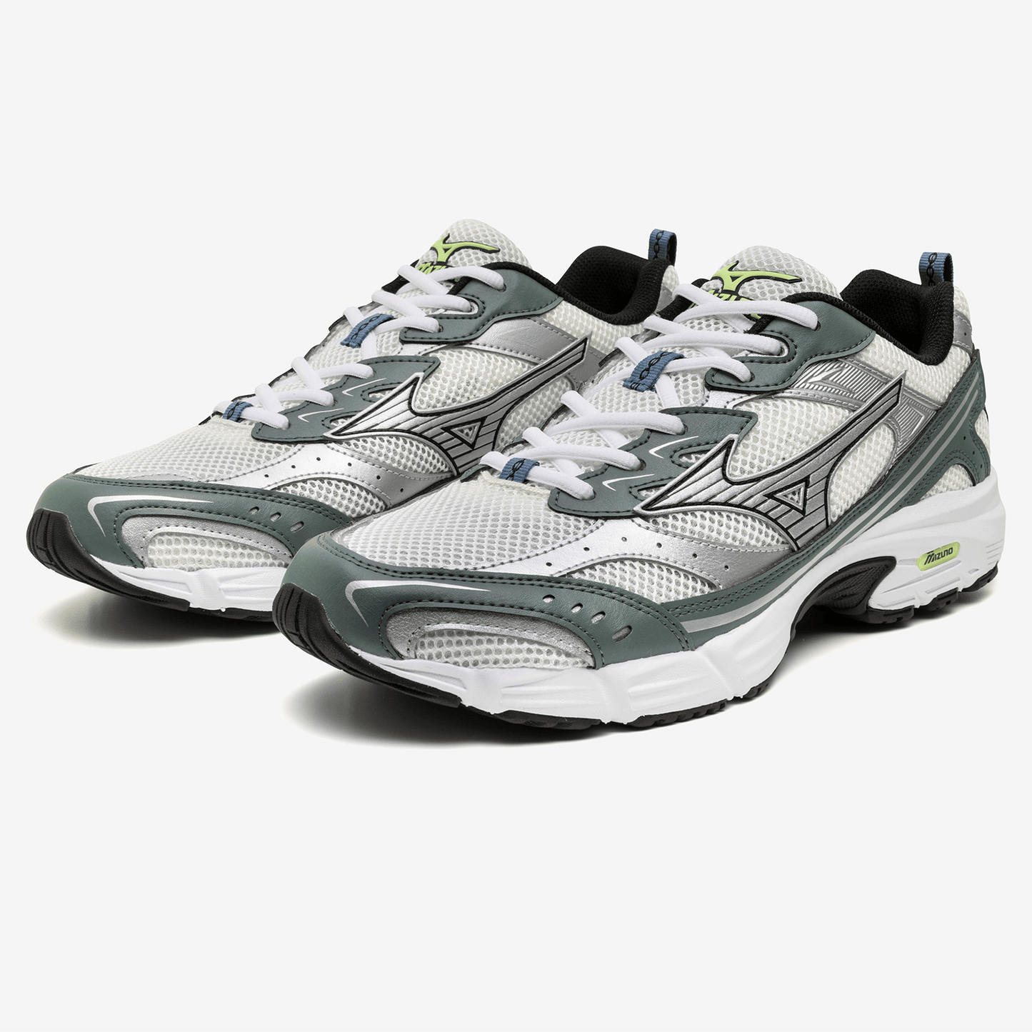 Mizuno MXR Sport 'Snow White Silver Balsam Green' - Kick Game