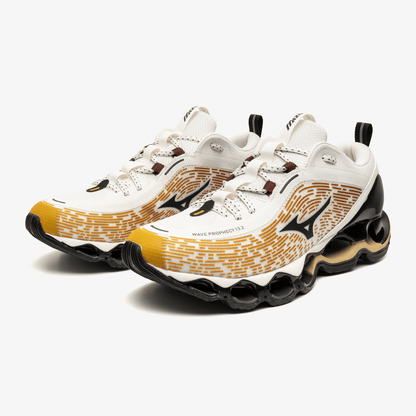 Mizuno Wave Prophecy 13.2 'Harvest Gold Black Snow White' - Kick Game