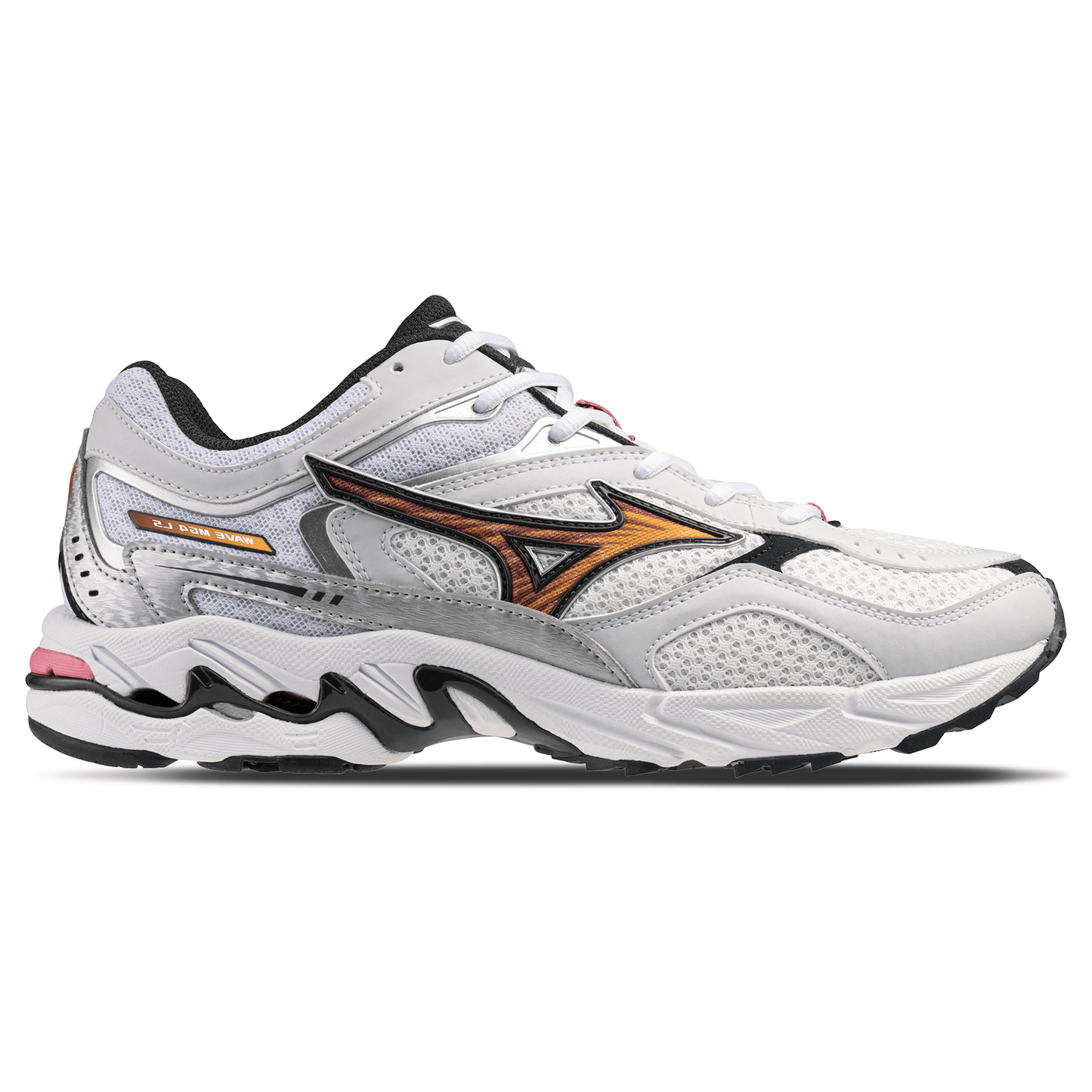 Mizuno Wave Mustang LS OG 'White Artisan's Gold Galaxy Silver' - Kick Game