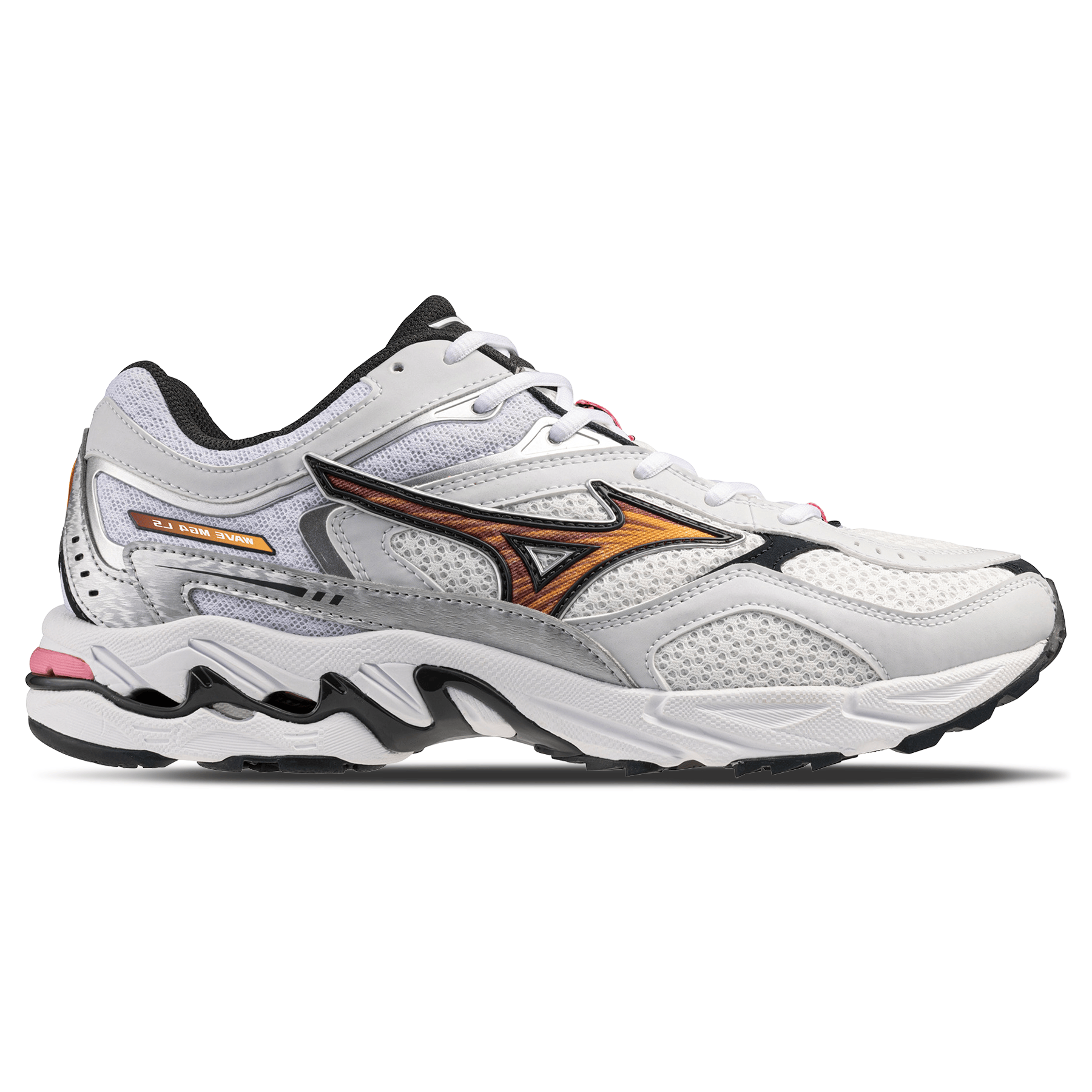 Mizuno Wave Mustang LS OG 'White Artisan's Gold Galaxy Silver' - Kick Game
