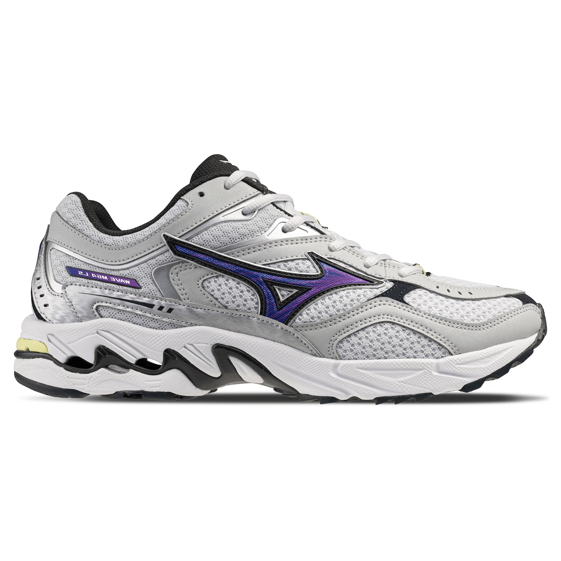 Mizuno Wave Mustang LS OG 'Cloudscape Royal Lilac Galaxy Silver' - Kick Game