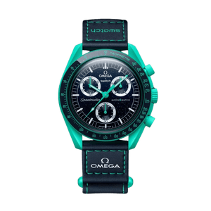 Swatch x Omega Bioceramic Moonswatch Mission On Earth - Polar Lights