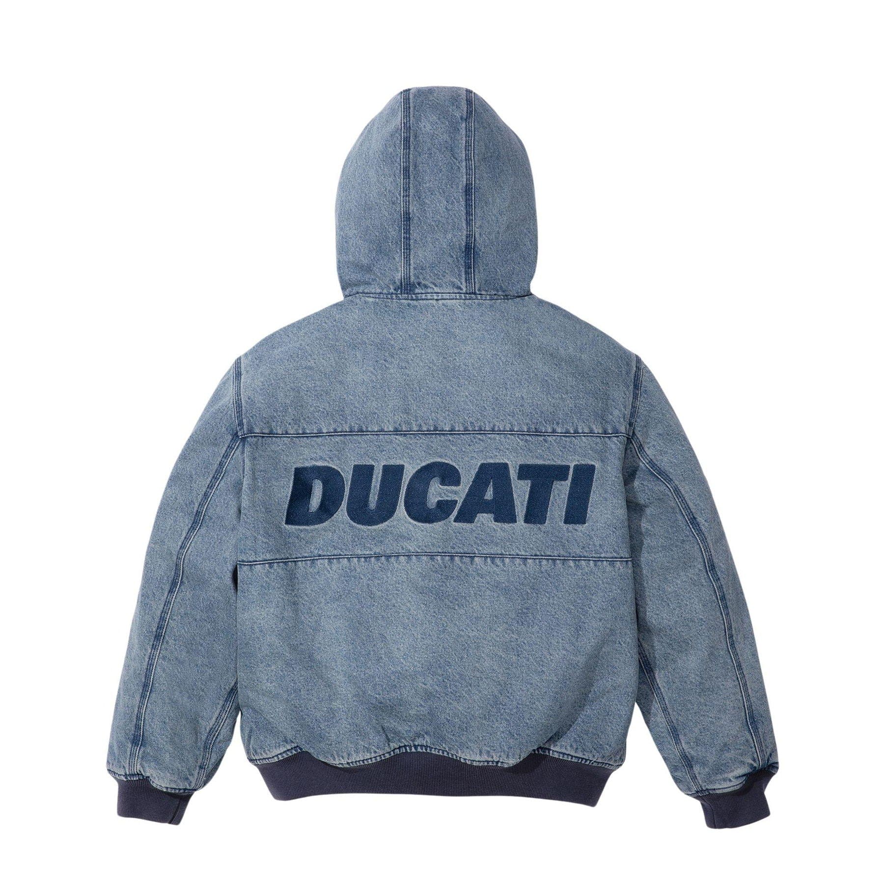 ジャケット・アウター Supreme ducatiHooded Racing denim Jacket Supreme x Ducati Hooded Racing Jacket 'Blue' – Kick Game