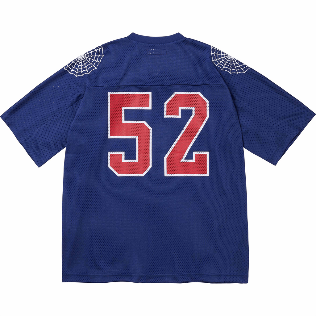 Supreme Spiderweb Football Jersey 'Navy' - Kick Game