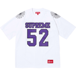 Supreme Spiderweb Football Jersey 'White'