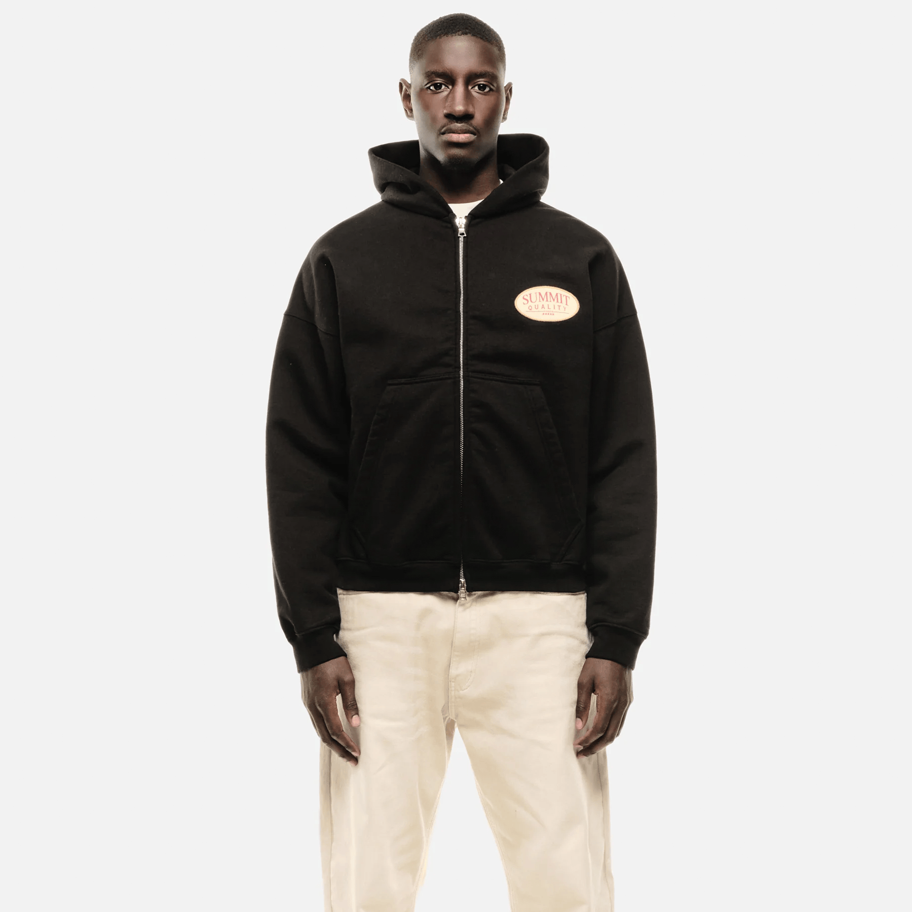 Summit Quality Goods Patch Hoodie 'Black' - Kick Game