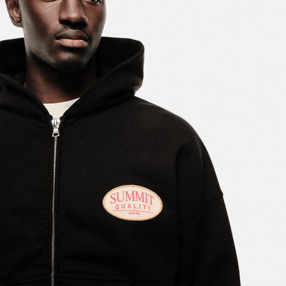 Summit Quality Goods Patch Hoodie 'Black' - Kick Game