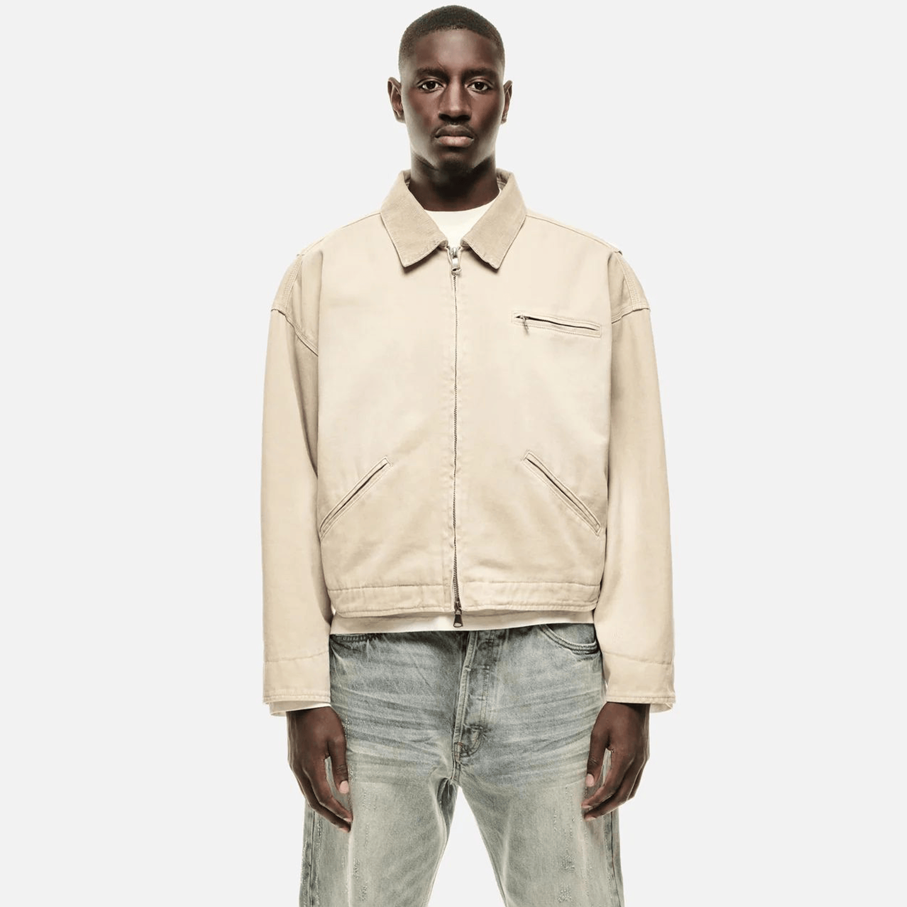 Summit Workers Jacket 'Vintage Beige' - Kick Game
