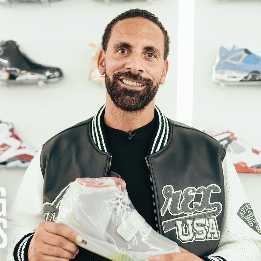 Rio Ferdinand Goes Shopping for Sneakers