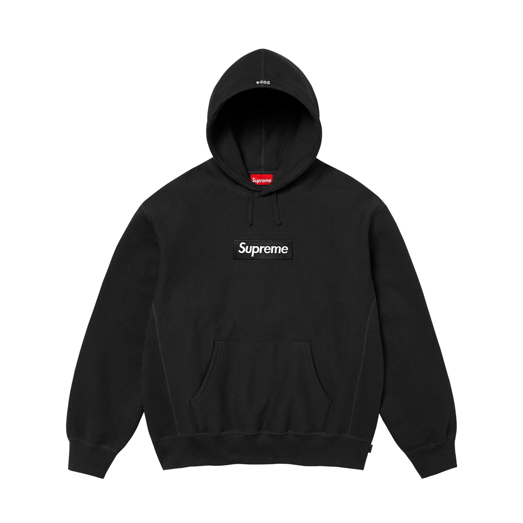 Supreme Box Logo Hoodie FW24 Black