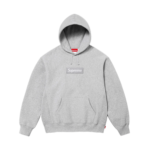 Supreme Box Logo Hoodie FW24 'Heather Grey'