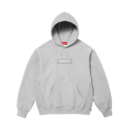 トップス Supreme Box Logo Hooded Sweatshirt grey Supreme Box Logo Hooded Sweatshirt (FW24) Heather Grey Men's