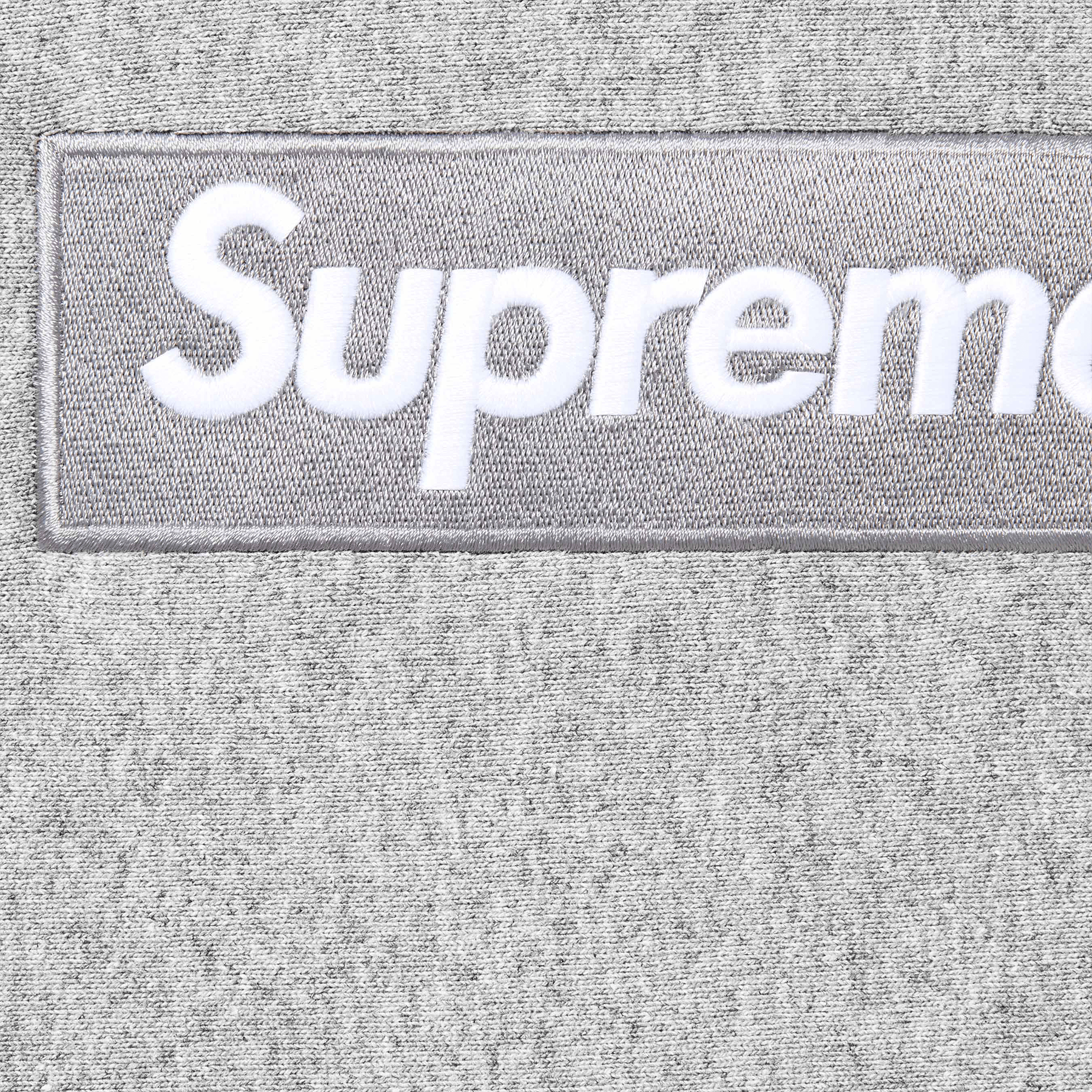 Supreme Box Logo Crewneck H.Grey Supreme Box Logo Ash Grey Hoodie