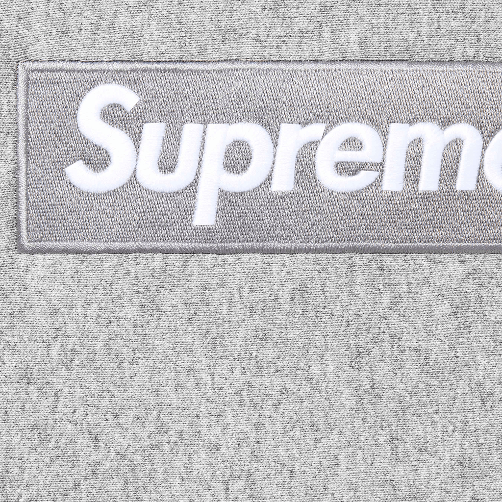 Supreme Box Logo Hoodie FW24 'Heather Grey' — Kick Game