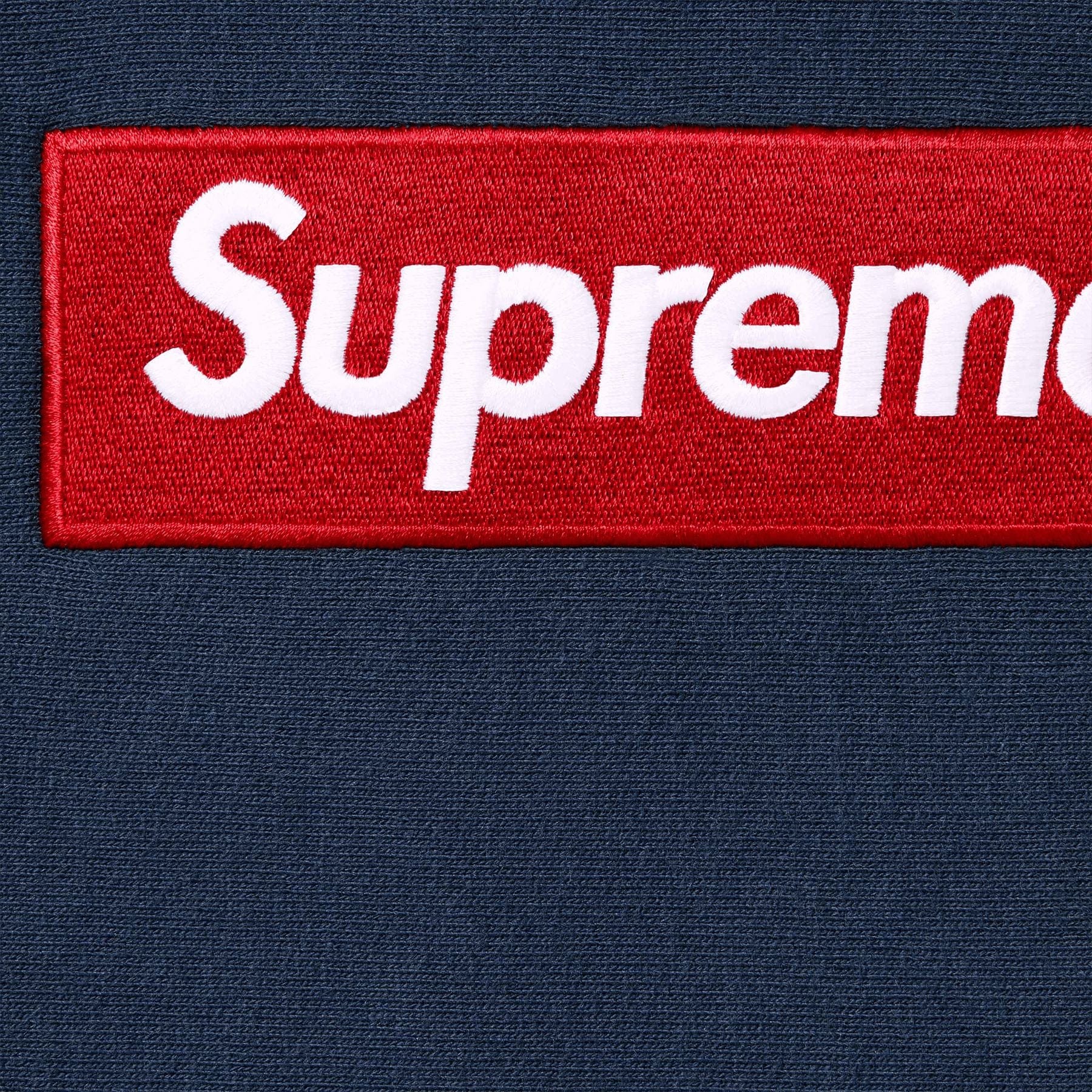 Supreme box logo navy Supreme Box Logo Tee - Size M