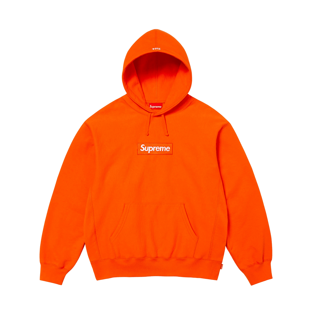 Supreme Box Logo Hoodie FW24 'Orange' - Kick Game